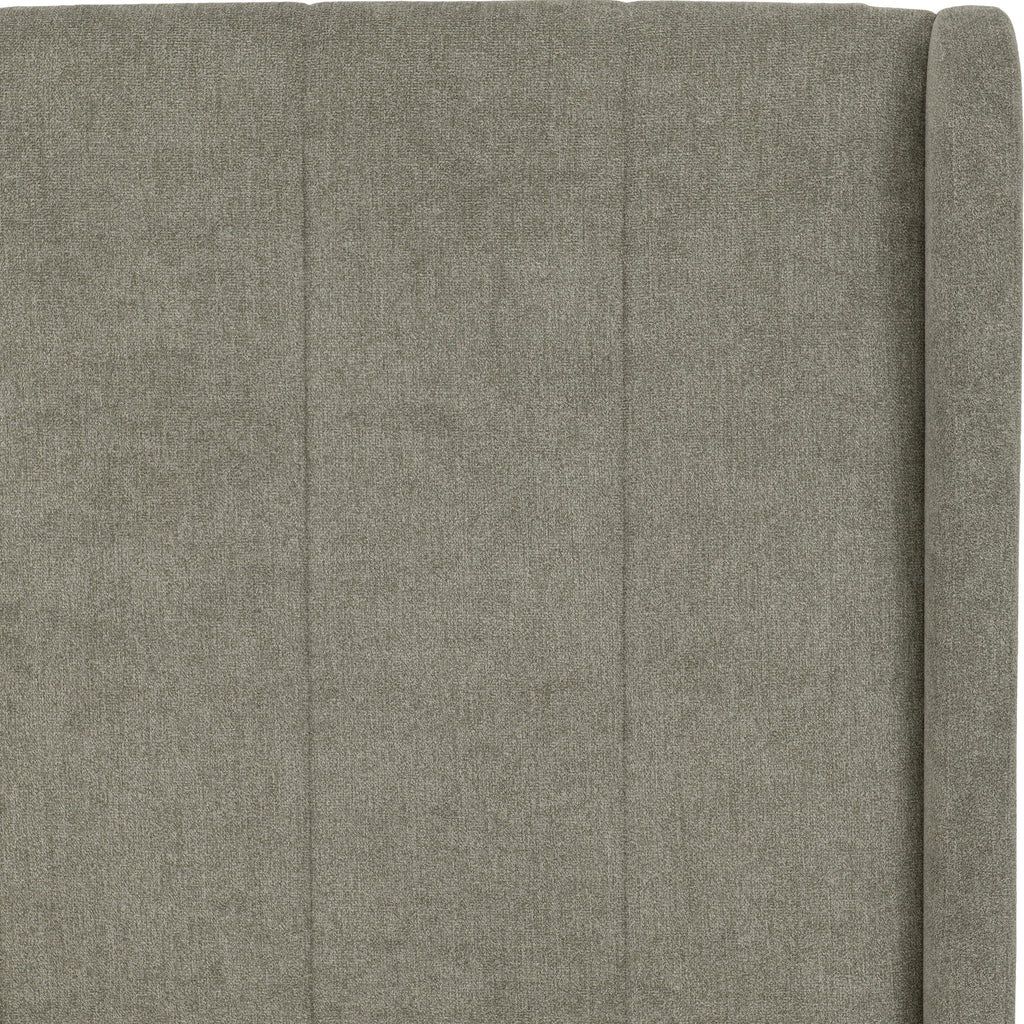 AMELIA 4'6" BED - DARK GREY FABRIC