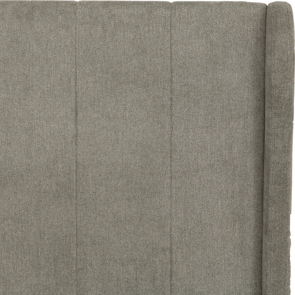 AMELIA 4'6" PLUS BED - DARK GREY FABRIC