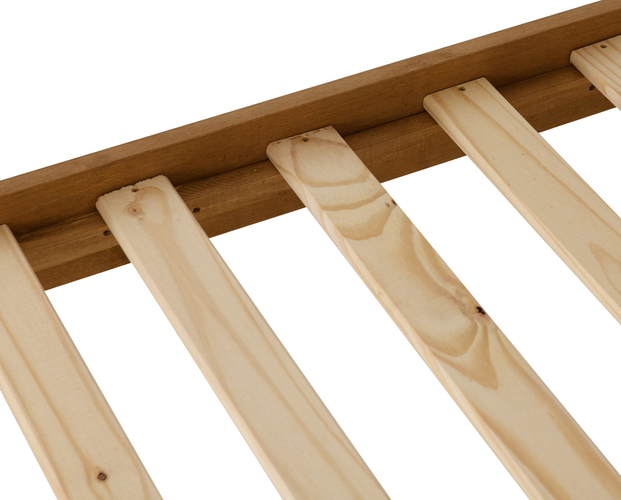 CORONA 4'6" HIGH END BED - DISTRESSED WAXED PINE