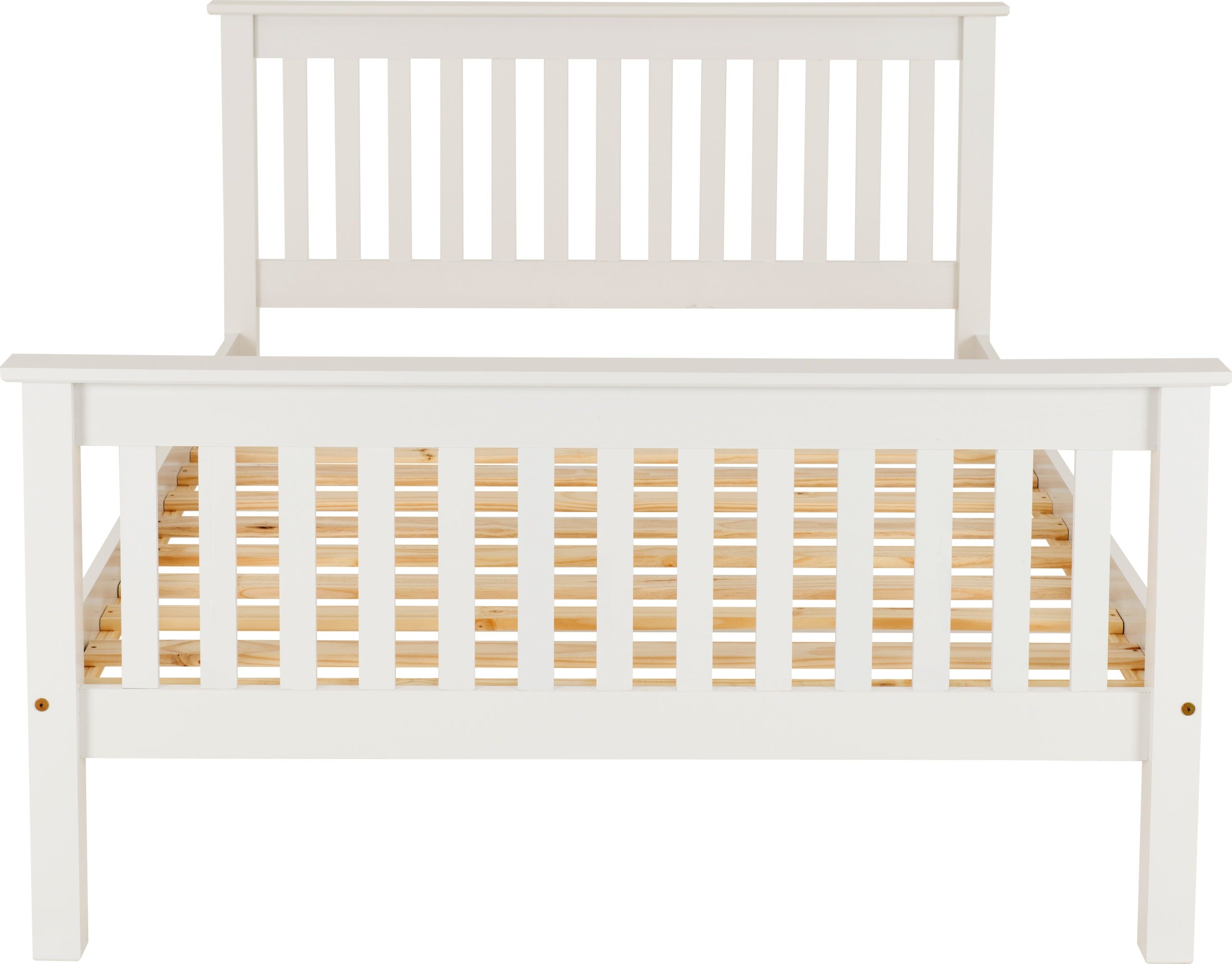 MONACO  HIGH END BED - WHITE