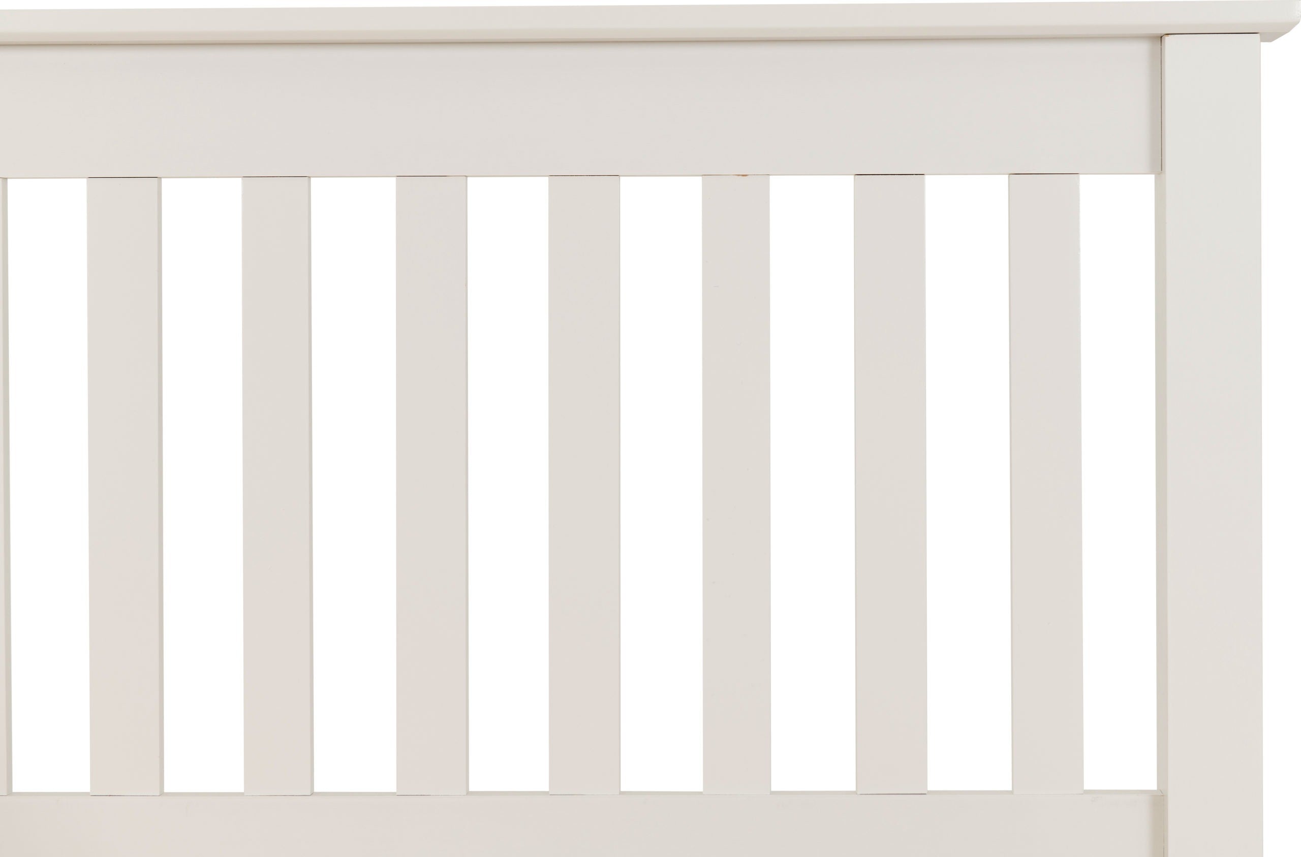 MONACO  HIGH END BED - WHITE