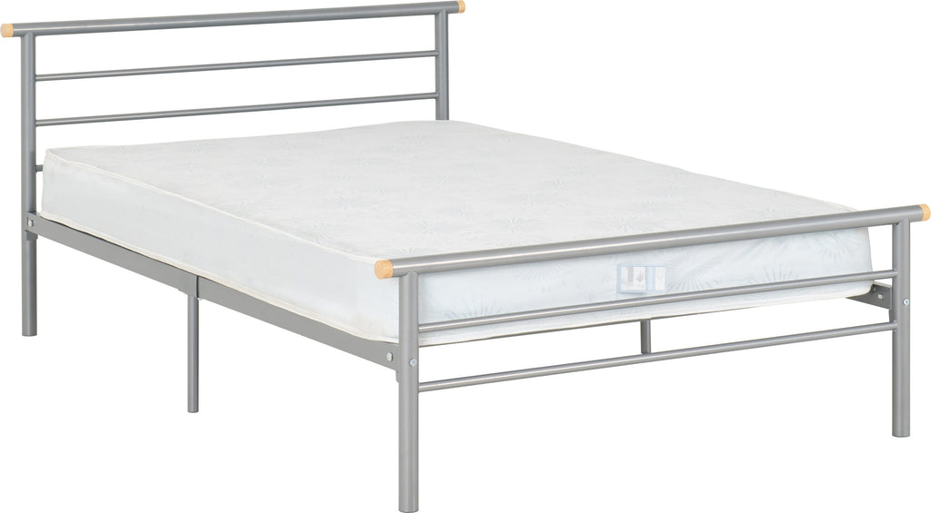 ORION 4'6" BED - SILVER
