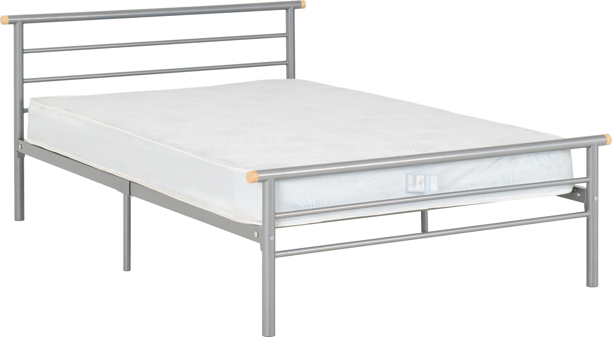 ORION 4'6" BED - SILVER