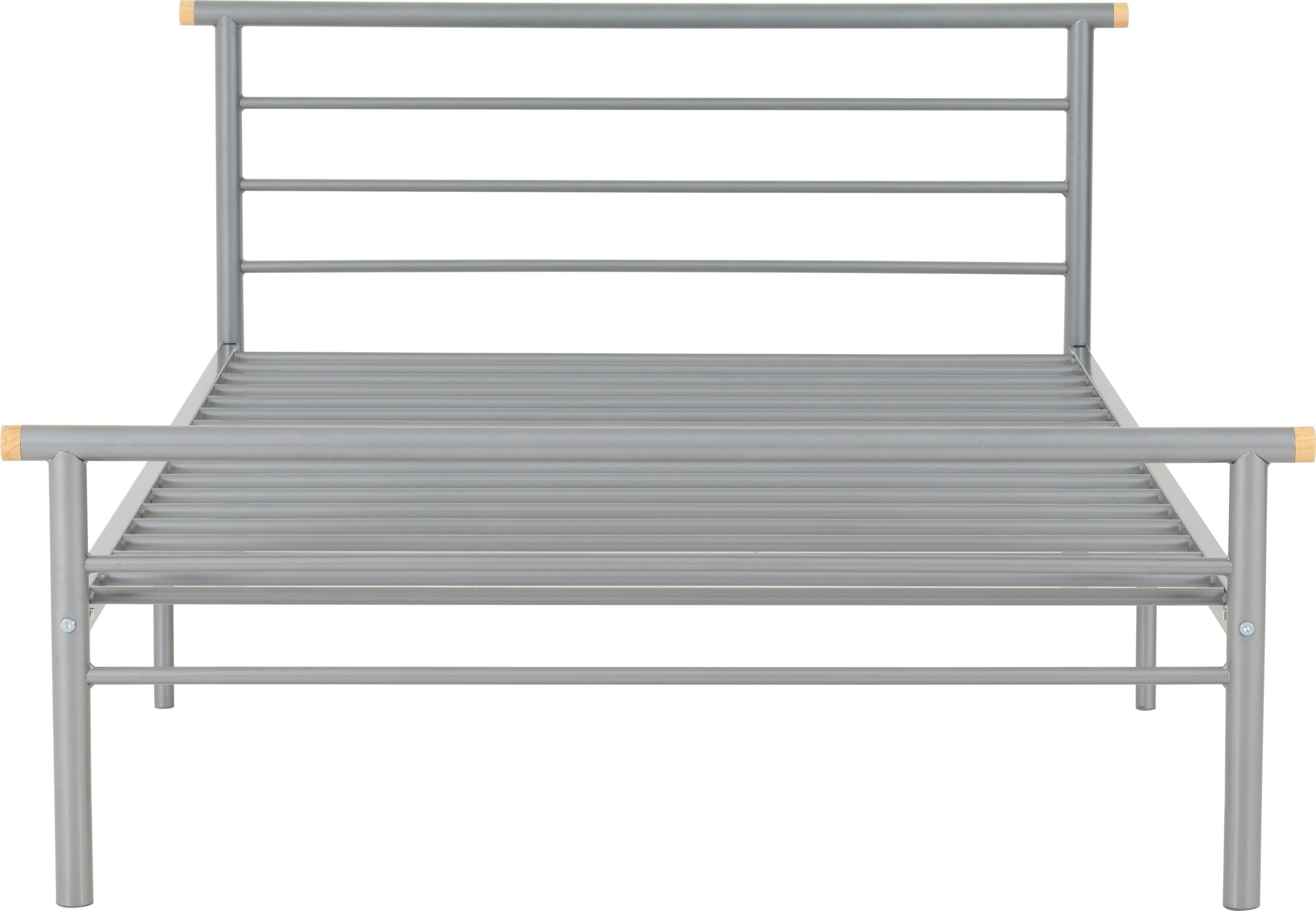 ORION 4'6" BED - SILVER