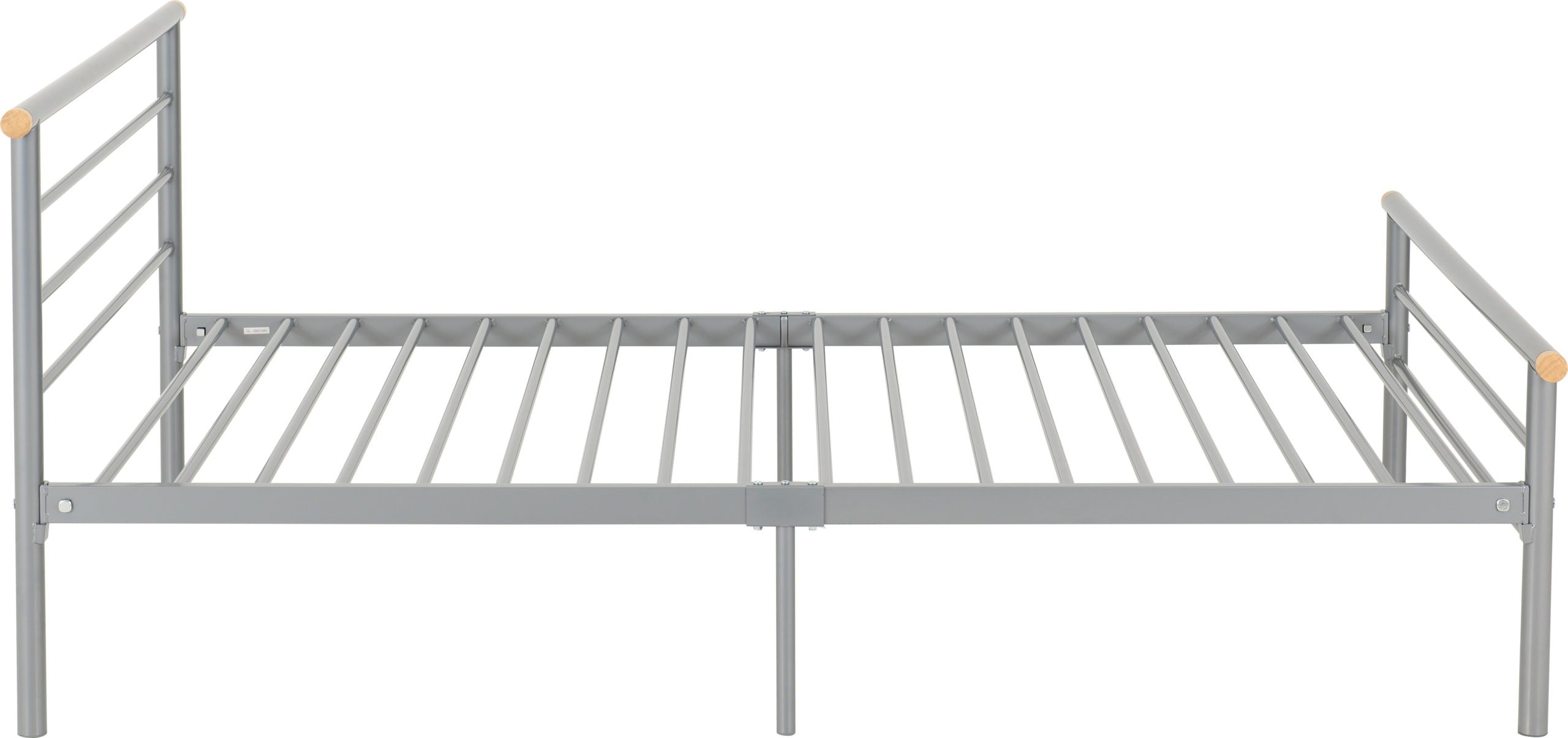 ORION 4'6" BED - SILVER